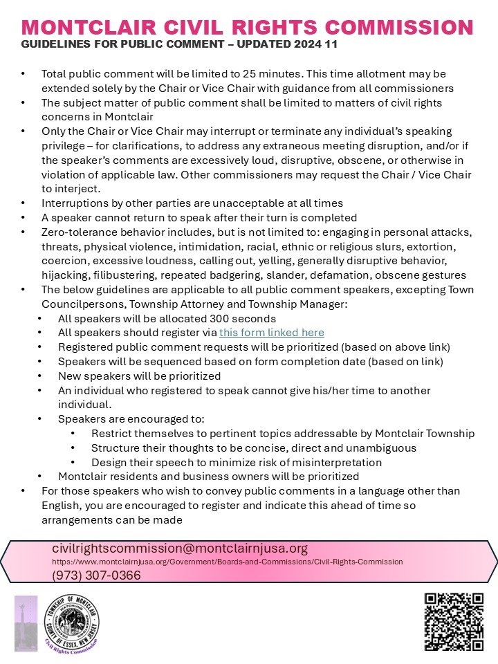 thumbnail_Montclair CIVIL RIGHTS COMMISSION Public Comment Guidelines English.jpg