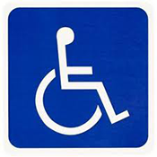 disabled parking sign